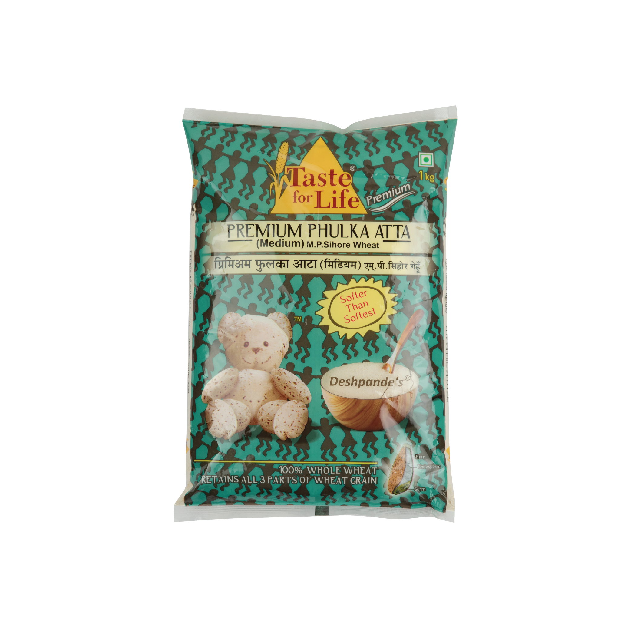 Taste For Life Phulka Atta Flour 1KG